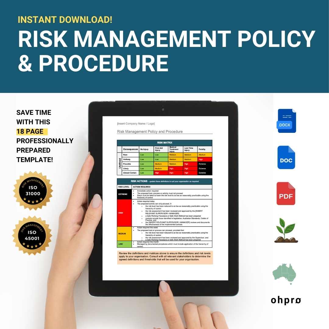 Risk Management Policy and Procedure